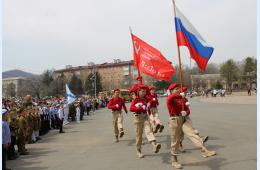 22.04.2025 Парад ребячьих войск состоялся в Партизанске | Администрация муниципального округа город Партизанск Приморского края Официальный сайт