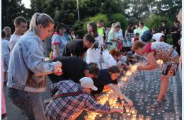 23.06.2025 Всероссийская акция "Огненные  картины войны" состоялась в Партизанске | Администрация муниципального округа город Партизанск Приморского края Официальный сайт