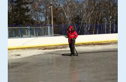 16.12.2024 Началась  заливка катков и хоккейных коробок  | Администрация муниципального округа город Партизанск Приморского края Официальный сайт
