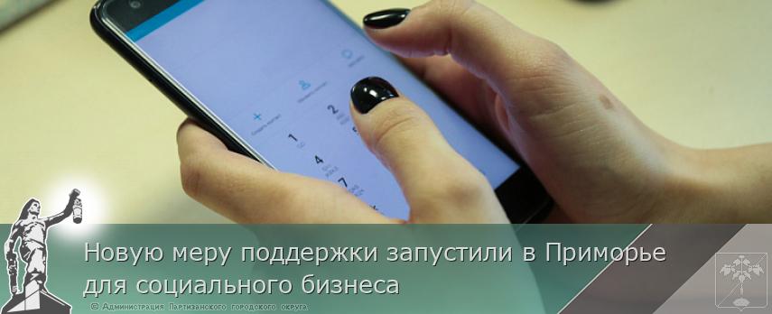 Новую меру поддержки запустили в Приморье для социального бизнеса | Администрация муниципального округа город Партизанск Приморского края Официальный сайт